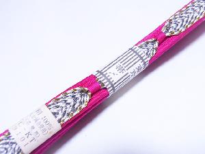 リサイクル　和装小物　帯締め　金属糸　正絹　平組